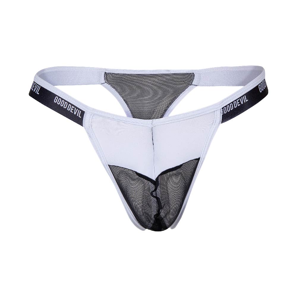 Good Devil Translucent elastic Thong for men GDK073