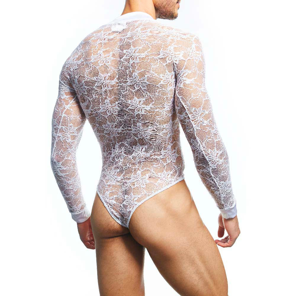 Secret Male Men's Lingerie Sexy Bodysuit SMV008