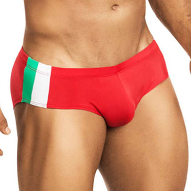 Vuthy 436 Brief Italian Flag Swimwear - - Erogenos