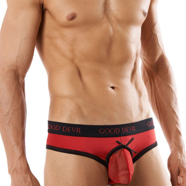 Good Devil GD8737  Pouch Wrap G-String - Erogenos